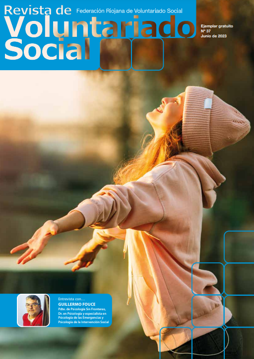 portada revista voluntariado social de la federación riojana de voluntariado social