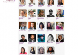 Imagen que muestra las fotografías y nombres de las personas que forman el patronato de Fundación Psicología Sin Fronteras